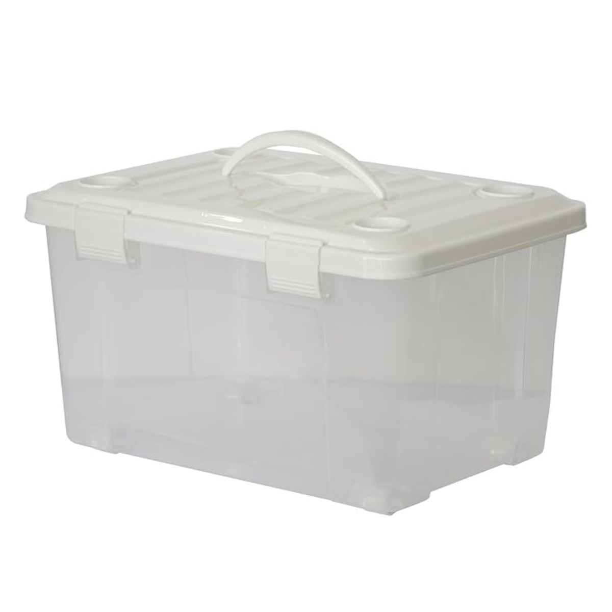 天馬 収納ボックス 幅50×奥行36×高さ29cm フタ付き 持ち手付き