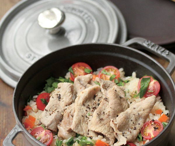 Staub ストウブ ピコ・ココット ラウンド 20cm シンプルカラー IH対応