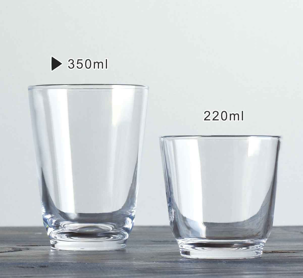 キントー グラス 350ml HIBI ガラス 食洗機対応 ガラスコップ カフェ風 ガラス食器 カップ コップ 速くおよび自由な