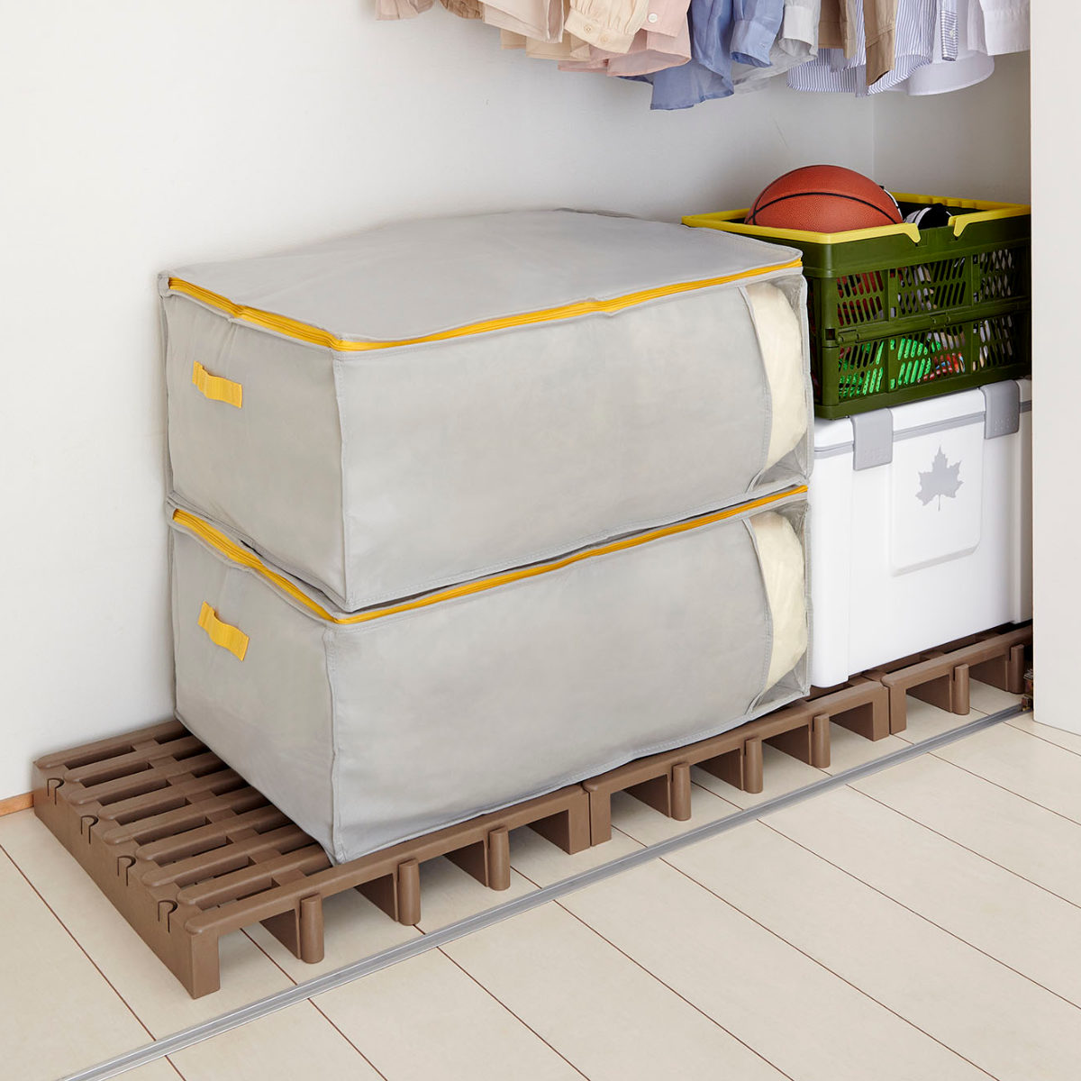 すのこ ジョイントパレット 10台セット プラスチック製 （ スノコ 連結