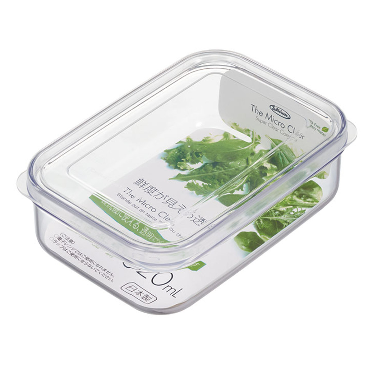 保存容器 620ml マイクロクリア フードケース S クリア （ 密閉