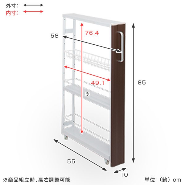 キッチン隙間収納 キッチンストッカー キッチン収納 バスケットワゴン 低 幅10cm スリム キッチン すき間収納 洗面所 脱衣所 Buyee Buyee 提供一站式最全面最专业现地yahoo Japan拍卖代bid代拍代购服务 Bot Online