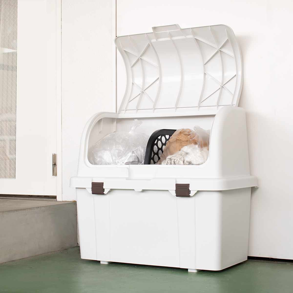 リッチェル（Richell） ゴミ箱 220L 屋外 トラッシュコンテナ