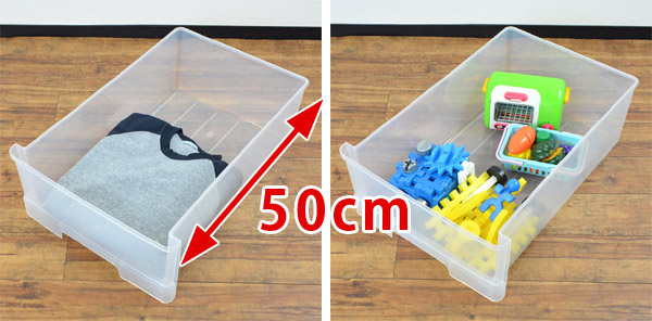 収納ケース クローゼット収納ケース 3段 引き出し キャスター付き 奥行