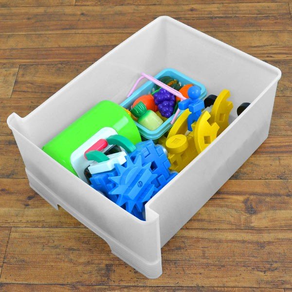 収納ケース 深型 1段 引き出し カラフルカラー プラスチック製 （ 収納