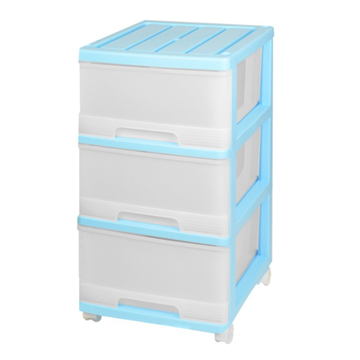 収納ケース 深型 3段 引き出し カラフルカラー キャスター付き プラスチック製 収納ボックス 衣装ケース 衣類収納 子供部屋 リビングート ヤフー店 通販 Yahoo ショッピング