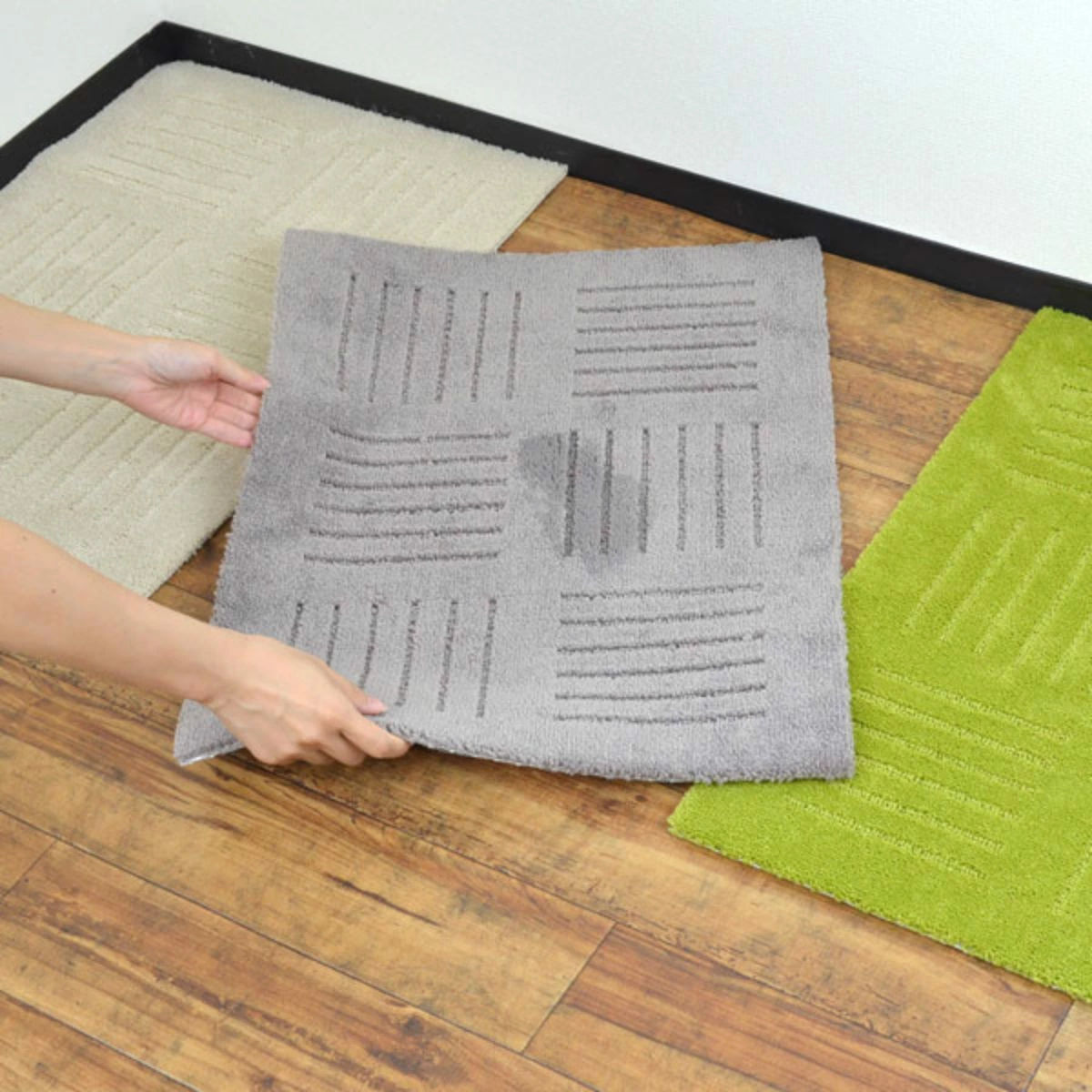 オカ キッチンマット ピタプラス ジョイントキッチンマット 45×60cm