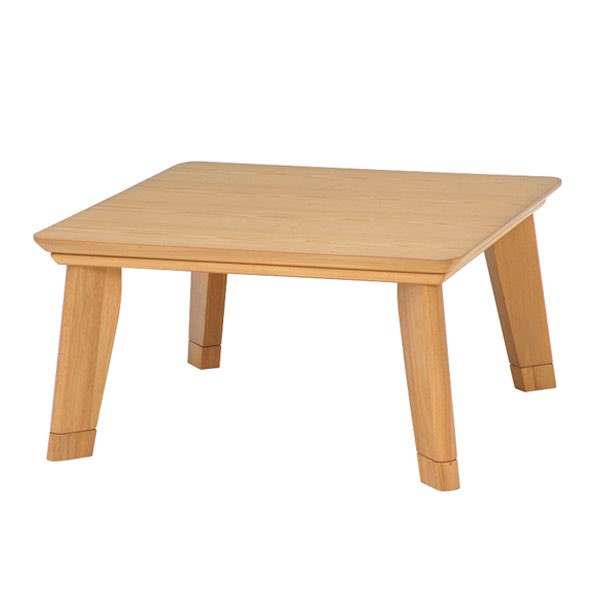 家具調こたつ 座卓 正方形 継ぎ脚 リノ 80cm角 （ コタツ 炬燵