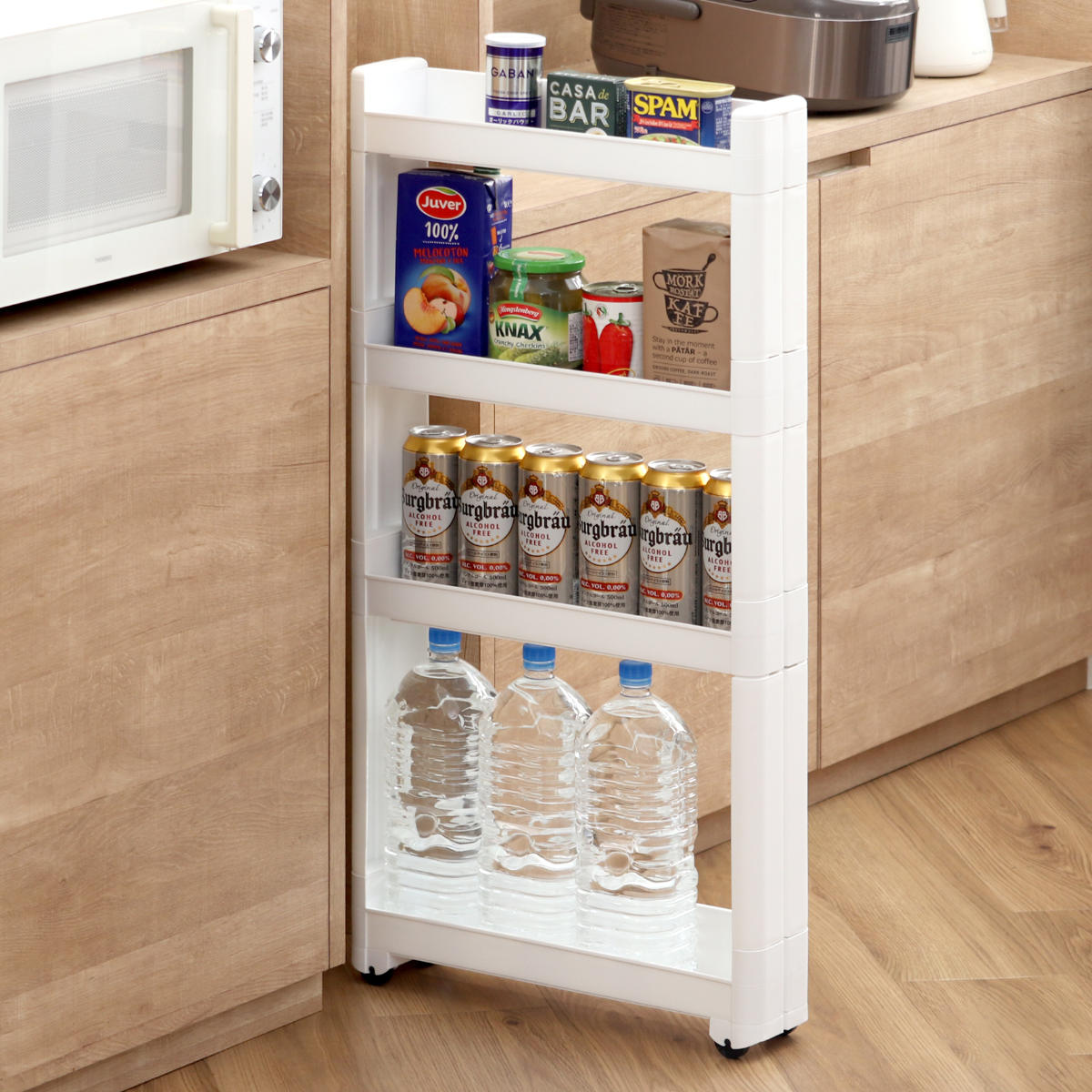 不動技研（FUDOGIKEN） キッチンワゴン スマートワゴン Fit W100 幅