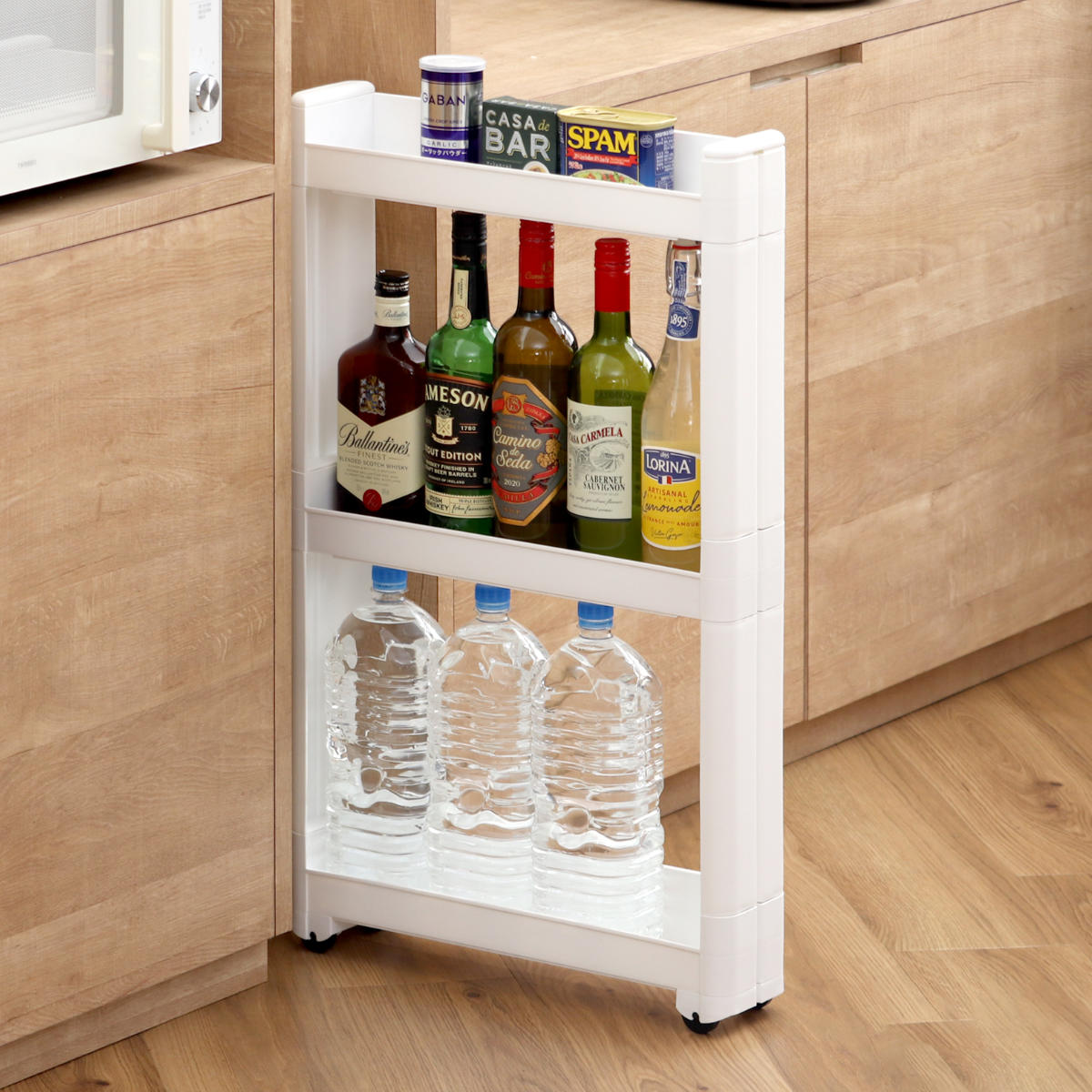 不動技研（FUDOGIKEN） キッチンワゴン スマートワゴン Fit W100 幅