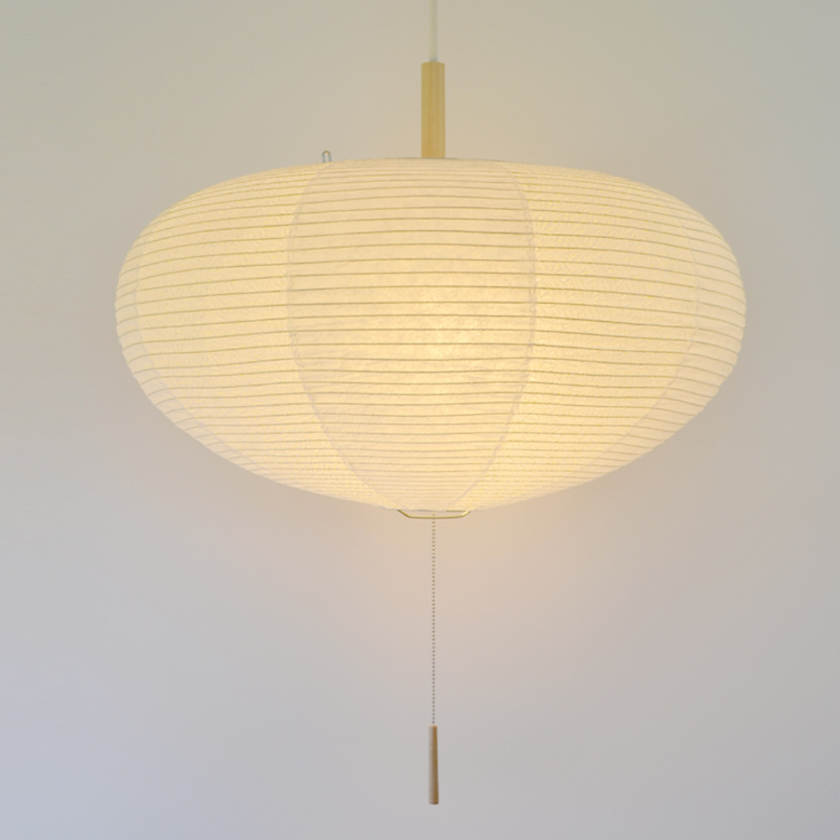 ペンダントライト 2灯 koma 揉み紙×麻葉白 黒雲龍×麻葉煉瓦 日本製