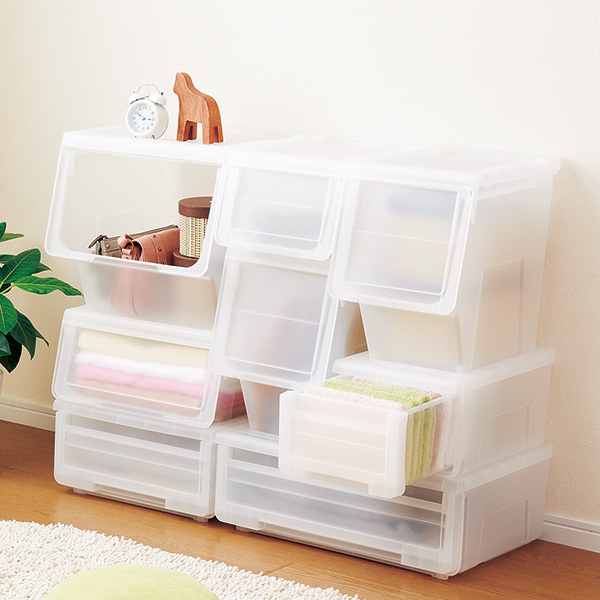 天馬 収納ケース カバゾコ 幅30×奥行40×高さ22cm プラスチック