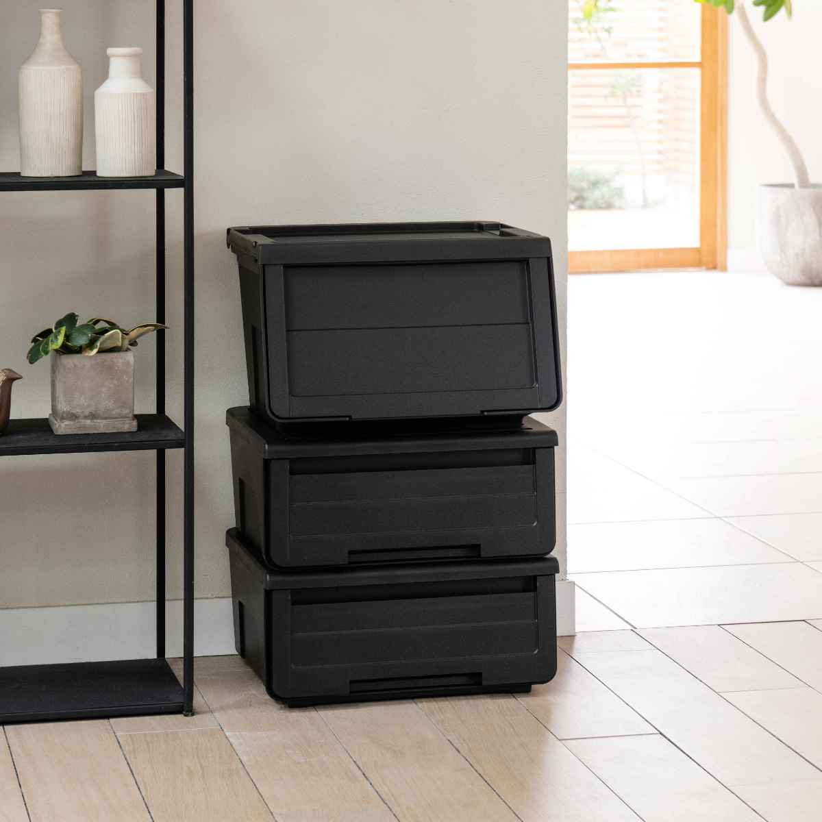 天馬 収納ケース カバゾコ 幅45×奥行40×高さ22cm プラスチック