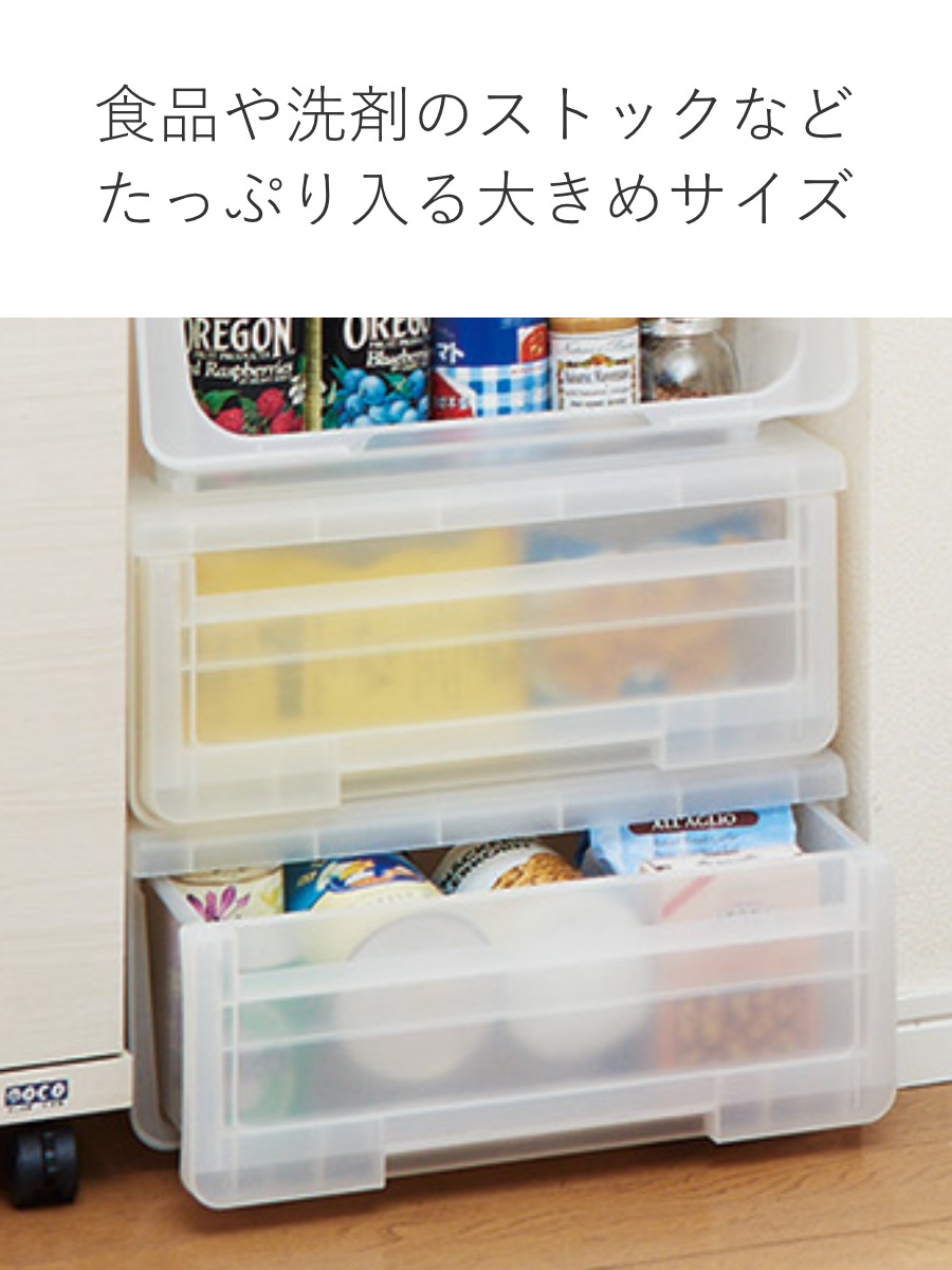 天馬 収納ケース カバゾコ 幅45×奥行40×高さ22cm プラスチック