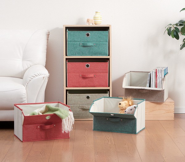 収納ボックス 幅38×奥行25×高さ25cm カラーボックス インナー