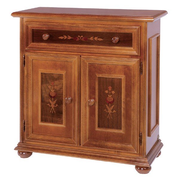 チェスト 3段 クラシック調 イタリア製 幅56cm （ 輸入家具