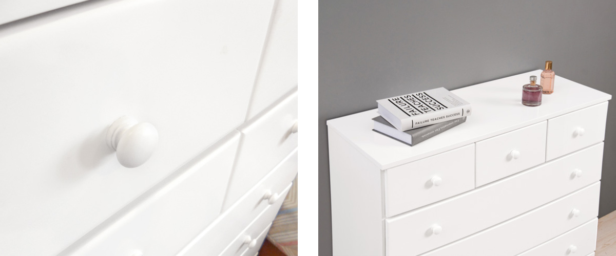 チェスト 5段 洋タンス 桐製 シンプルチェスト 幅87cm （ 衣類収納