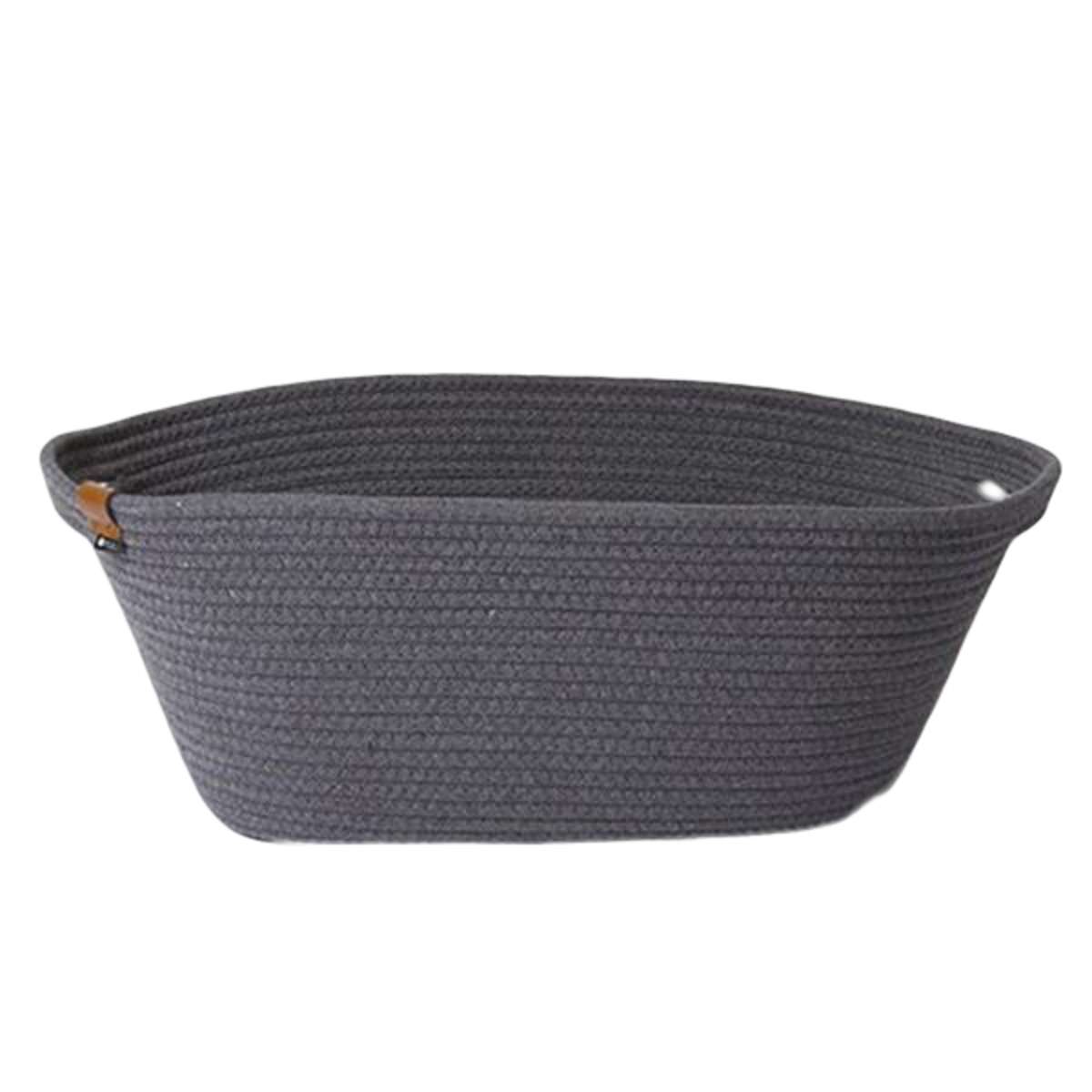 東洋ケース（TOYOCASE） バスケット かご L MOC オーバル型 ロープ