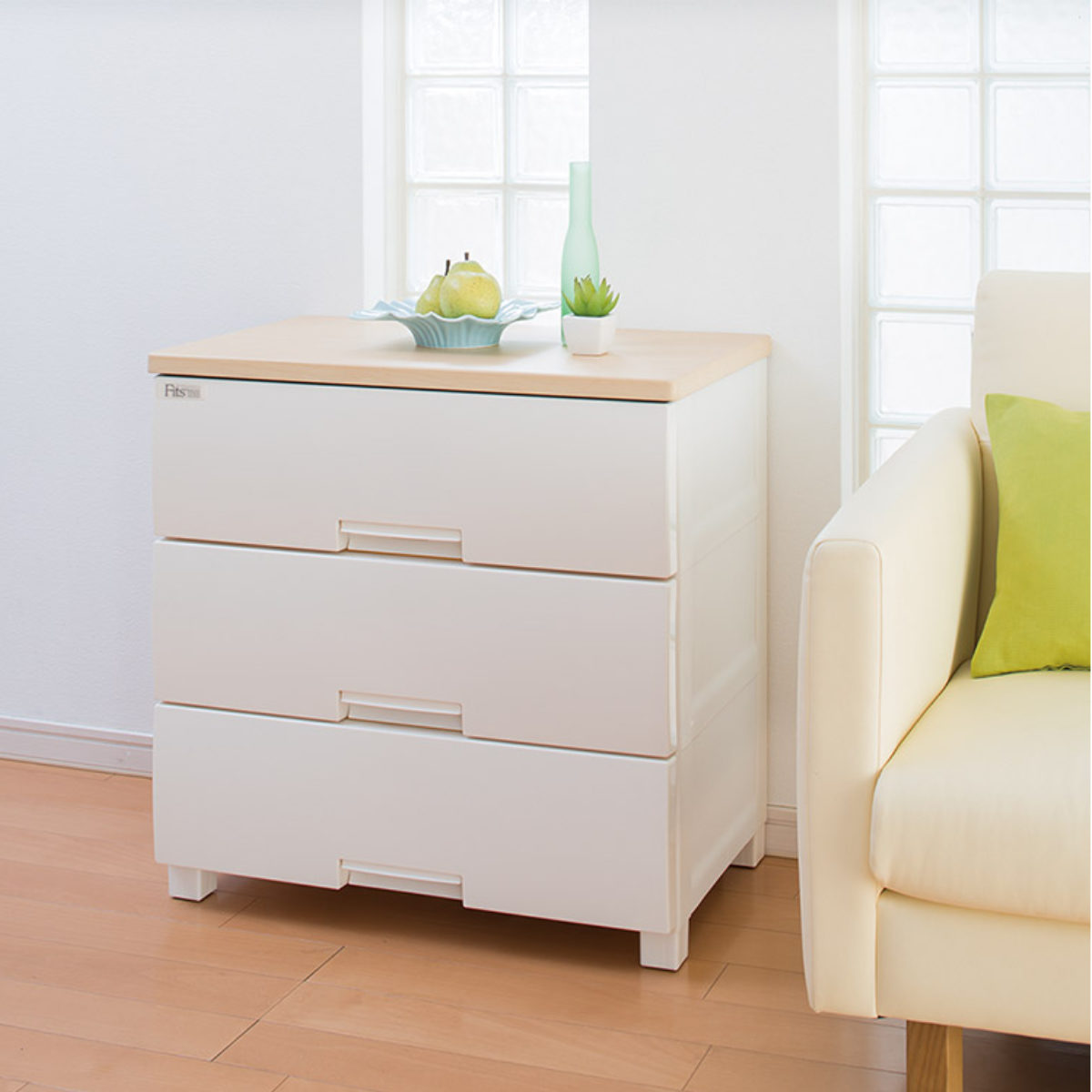 Fits チェスト フィッツプラス 3段 幅65×奥行41×高さ66cm F6503