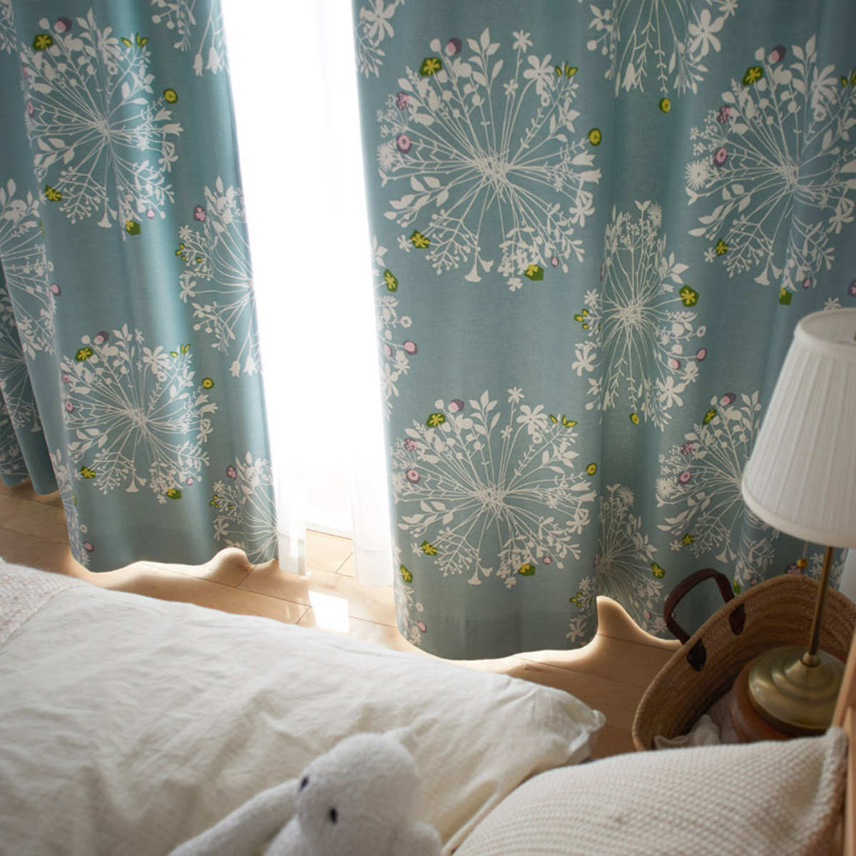 スミノエ カーテン 遮光カーテン KUKKA クッカ 100x178cm （ ドレープ