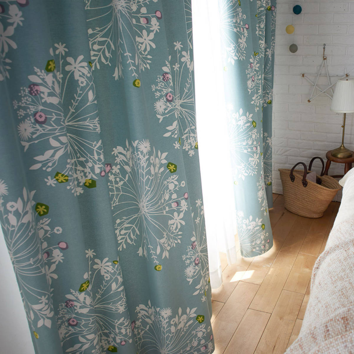 スミノエ カーテン 遮光カーテン KUKKA クッカ 100x178cm （ ドレープ