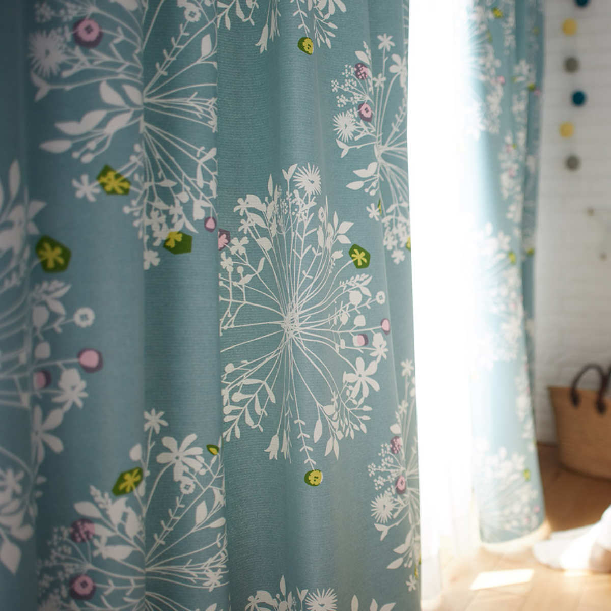 スミノエ カーテン 遮光カーテン KUKKA クッカ 100x200cm （ ドレープ