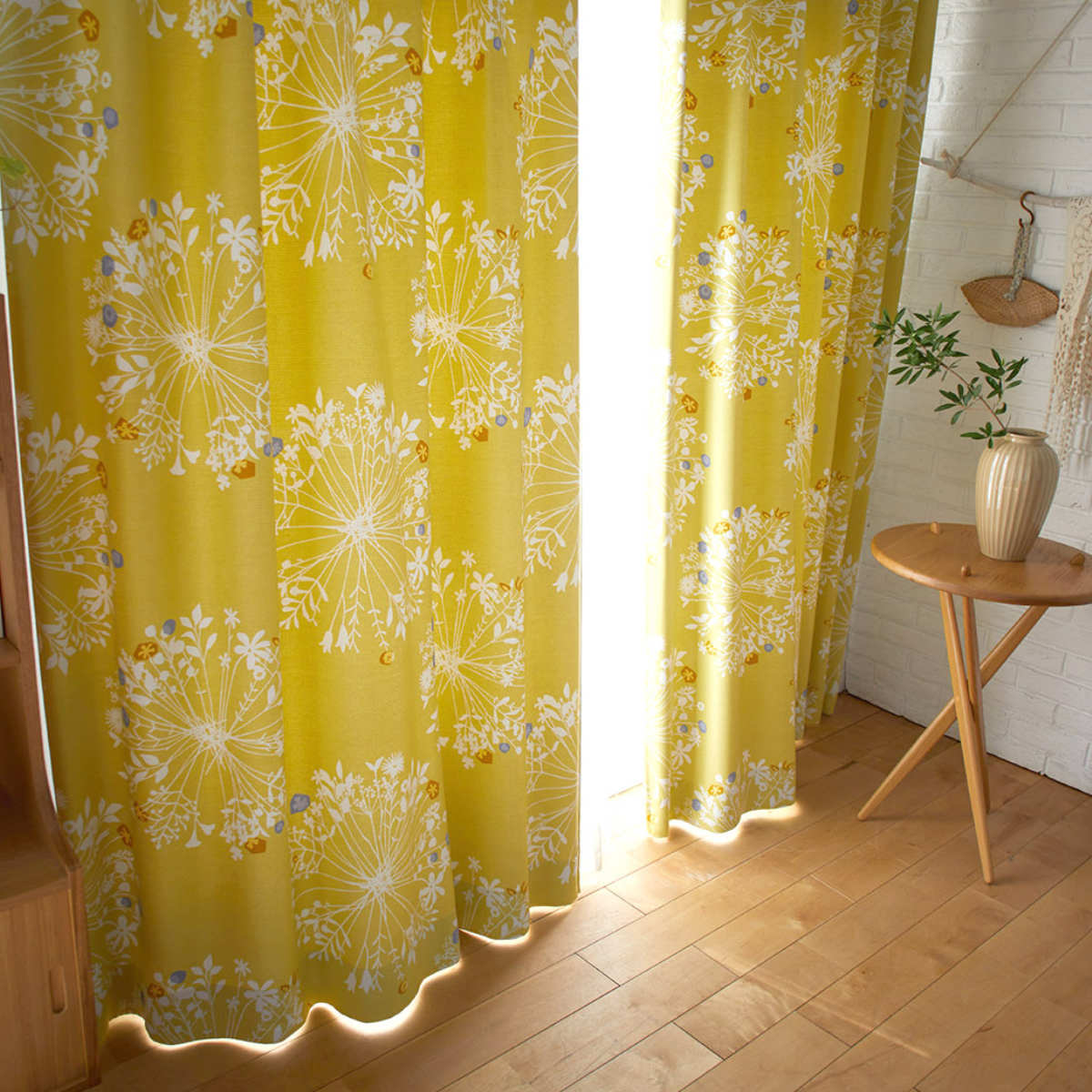 スミノエ カーテン 遮光カーテン KUKKA クッカ 100x200cm （ ドレープ