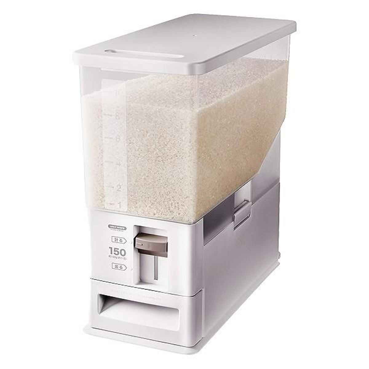 ライスバレル 密閉 10kg 計量 計量米びつ 新品　２４時間以内発送 食品容器 ライスボックス 計量 洗える 虫除け 防湿 密閉 10kg 米びつ 全自動計量 保存容器・ケース