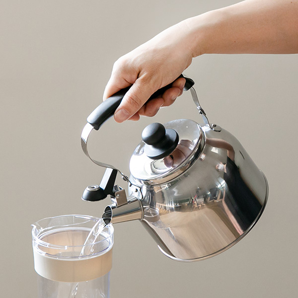 パール金属 ヤカン 笛吹きケトル 1.9L 広口タイプ デイトナプラス