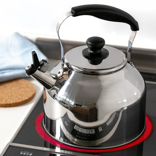 パール金属 ヤカン 笛吹きケトル 5L 広口タイプ デイトナプラス