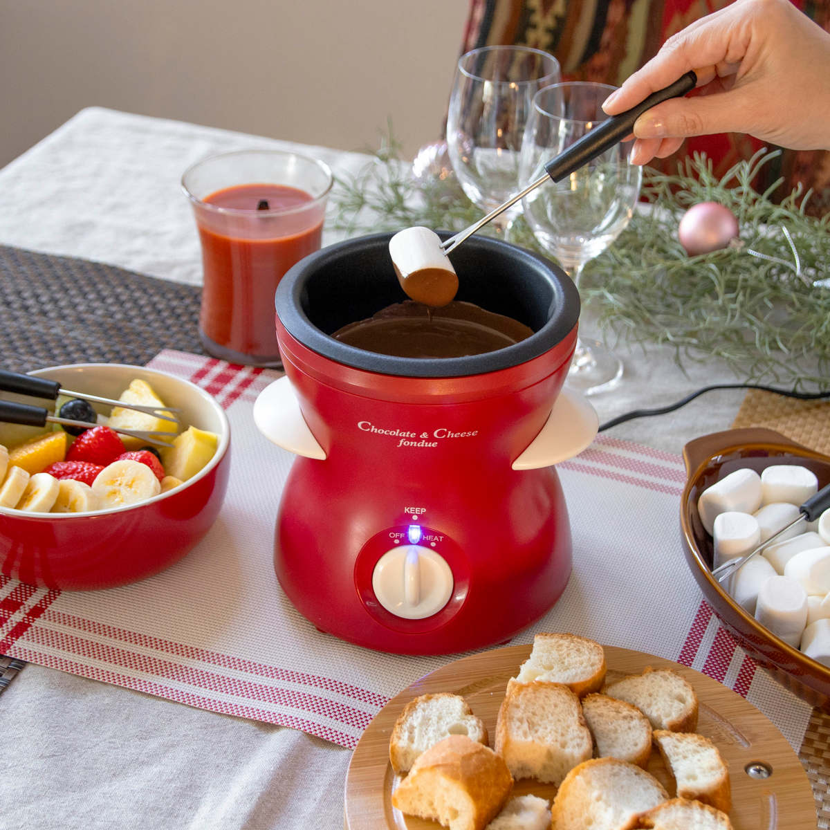 menu チョコレートフォンデュセット デンマーク製 未使用品