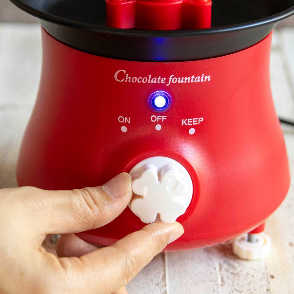 パール金属 チョコレートファウンテン リトルリッチ S 電気式 2〜4人用