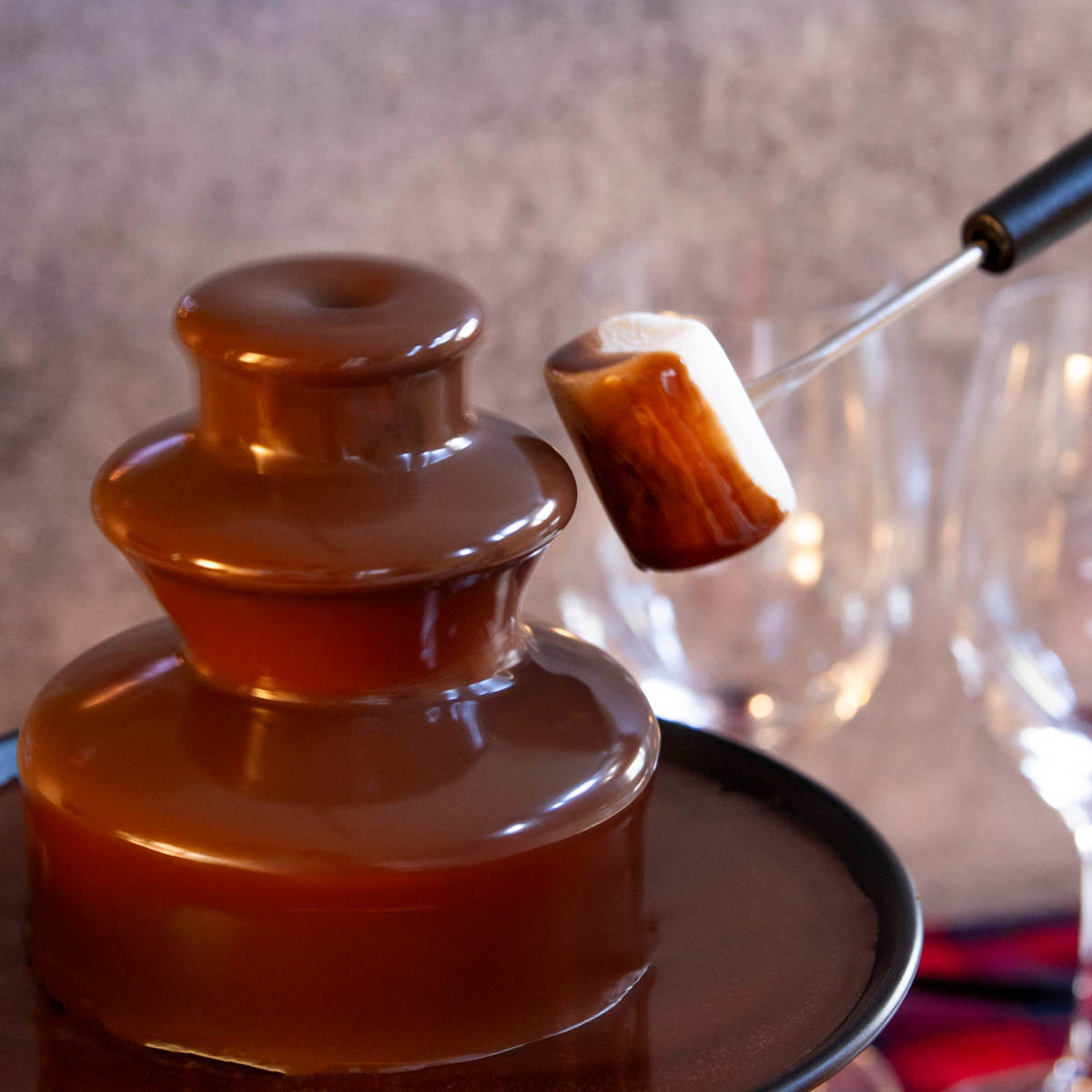 パール金属 チョコレートファウンテン リトルリッチ S 電気式 2〜4人用