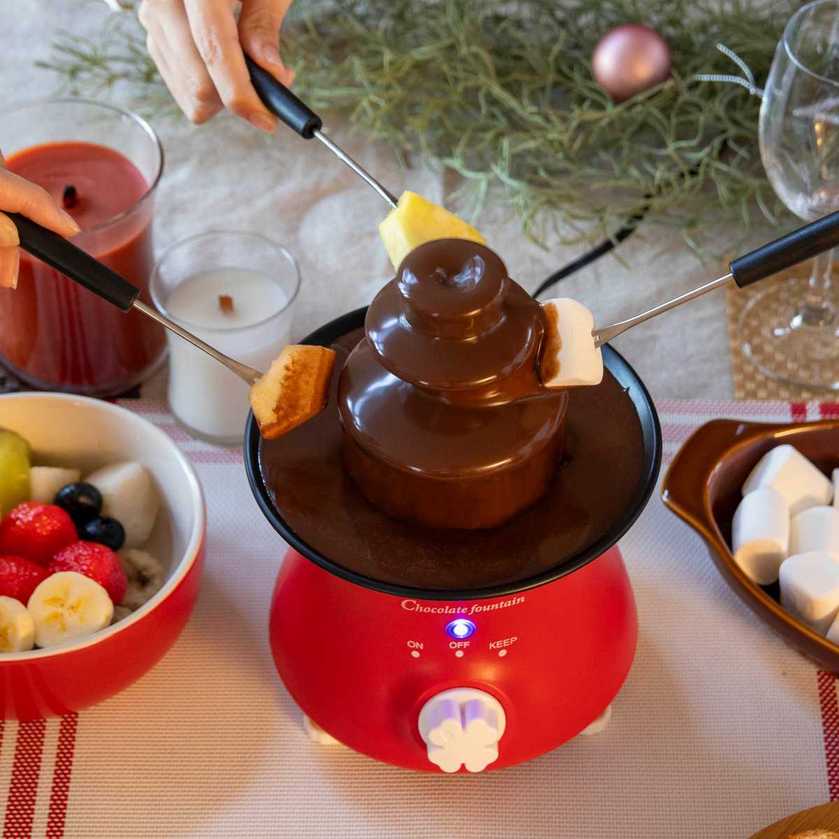 チョコレートファウンテン リトルリッチ S 電...の詳細画像3