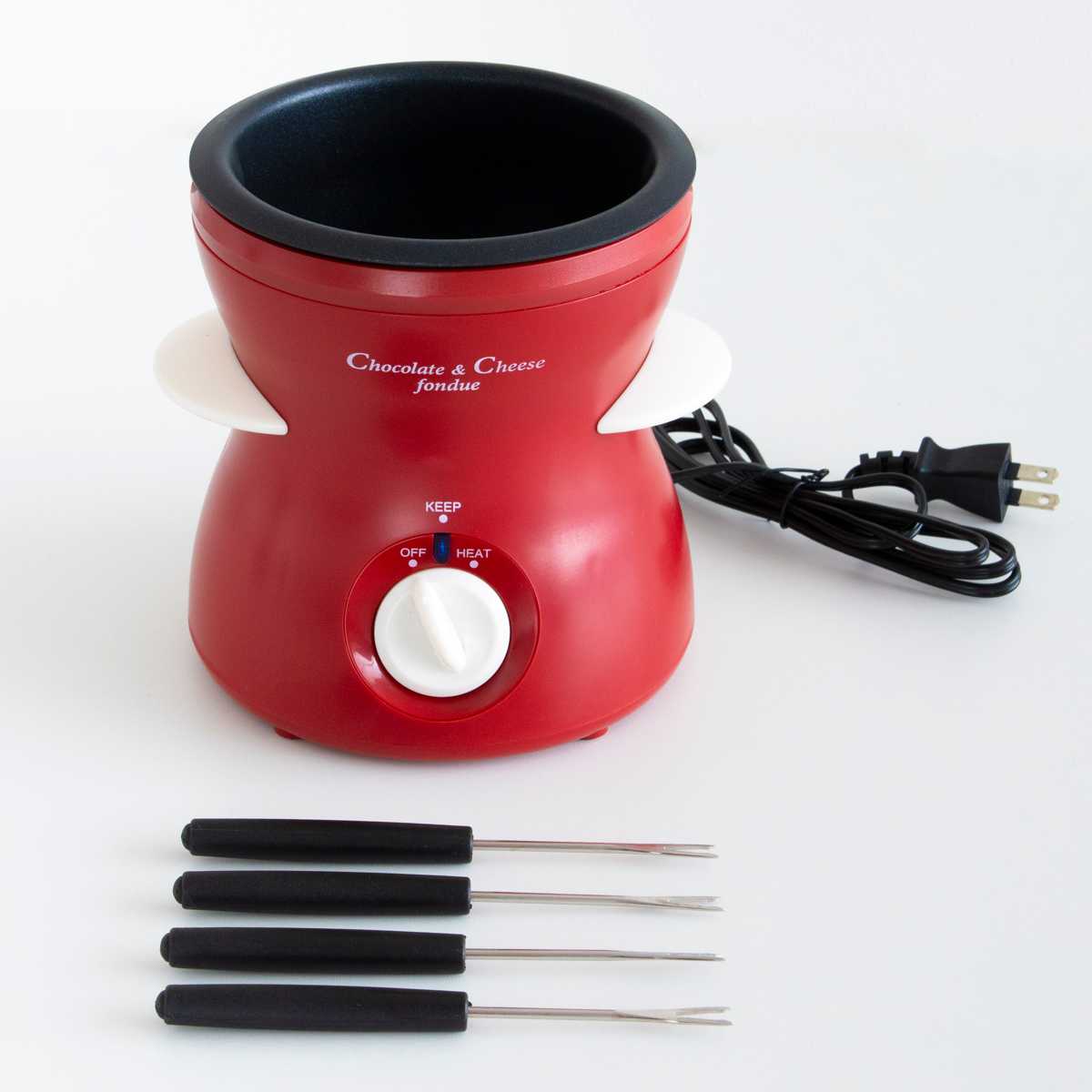 パール金属 フォンデュ鍋 リトルリッチ チーズ＆チョコフォンデュ鍋