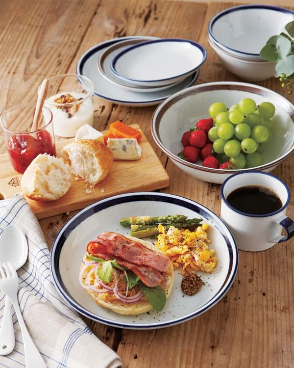 プレート 19cm 洋食器 ノームライフ 5枚セット （ 食器 磁器 器 お皿