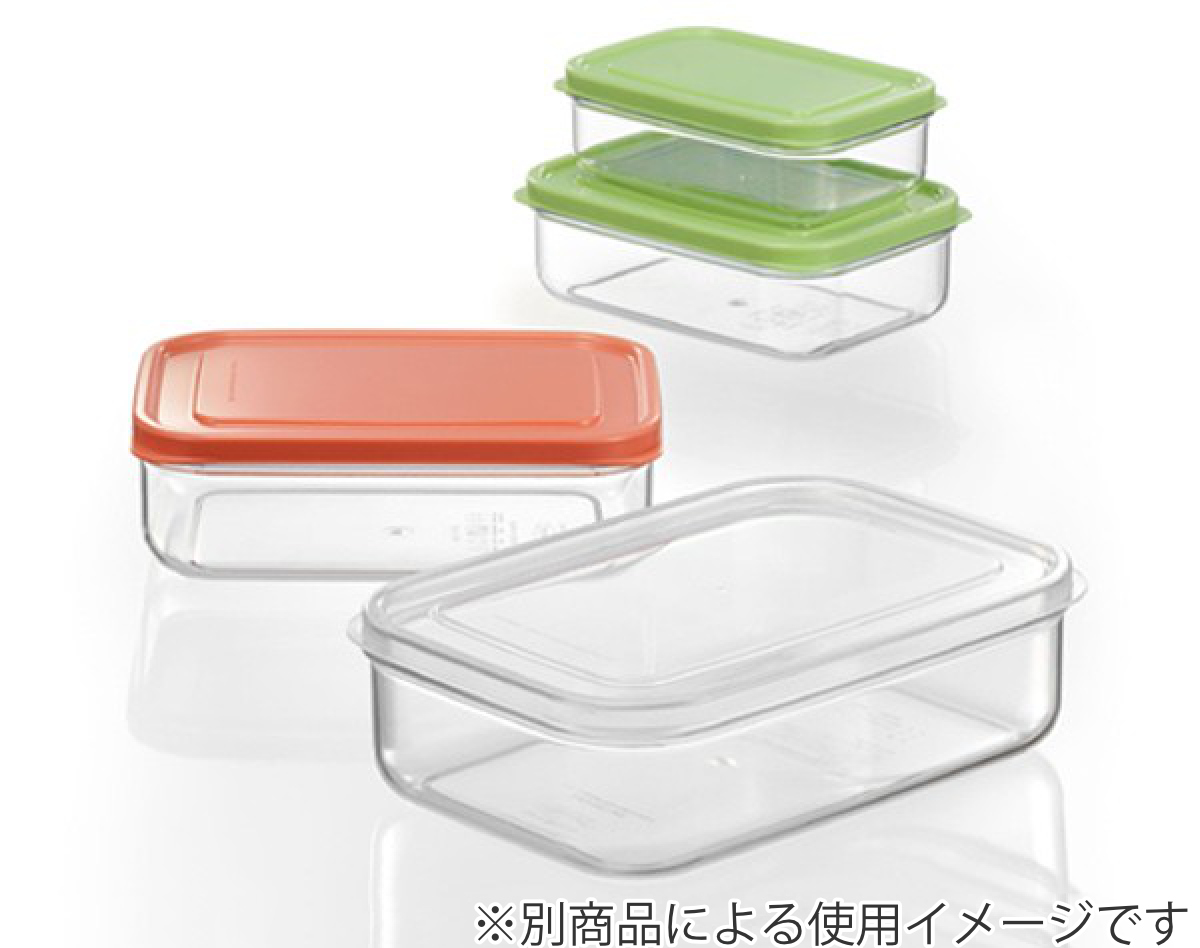 保存容器 マイクロクリア フードケース 380ml SS クリア プラスチック