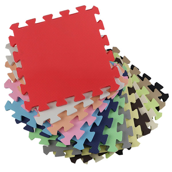 カラージョイントマット 8枚セット 厚さ1.4cm （ マット フロアマット