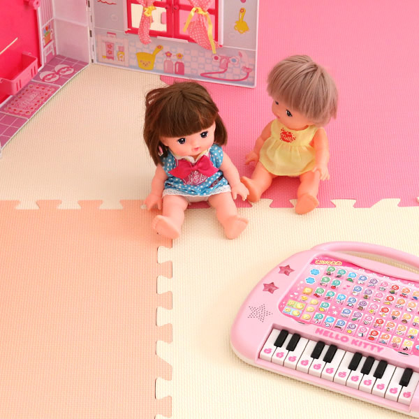完了！ジョイントマット　新品未使用　8セット カラージョイントマット 8枚セット 厚さ1.4cm （ マット フロアマット