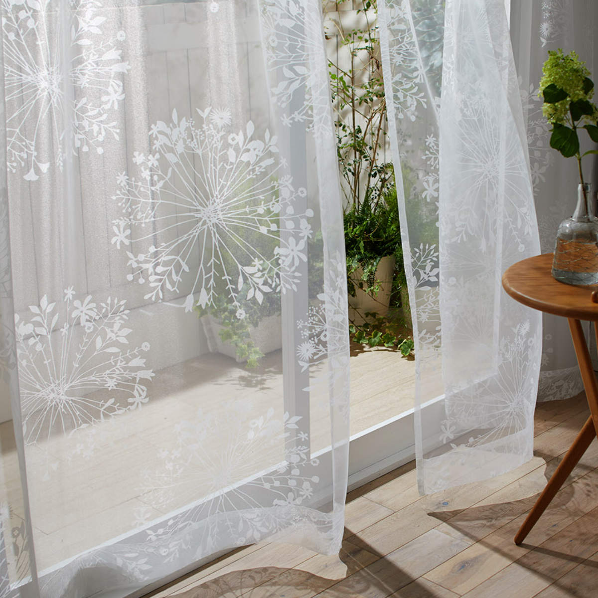 スミノエ レースカーテン KUKKA VOILE クッカボイル 100x176cm