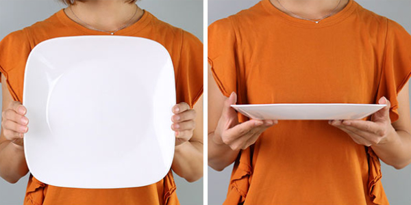 パール金属 プレート 26.5cm CORELLE コレール スクエア 角皿