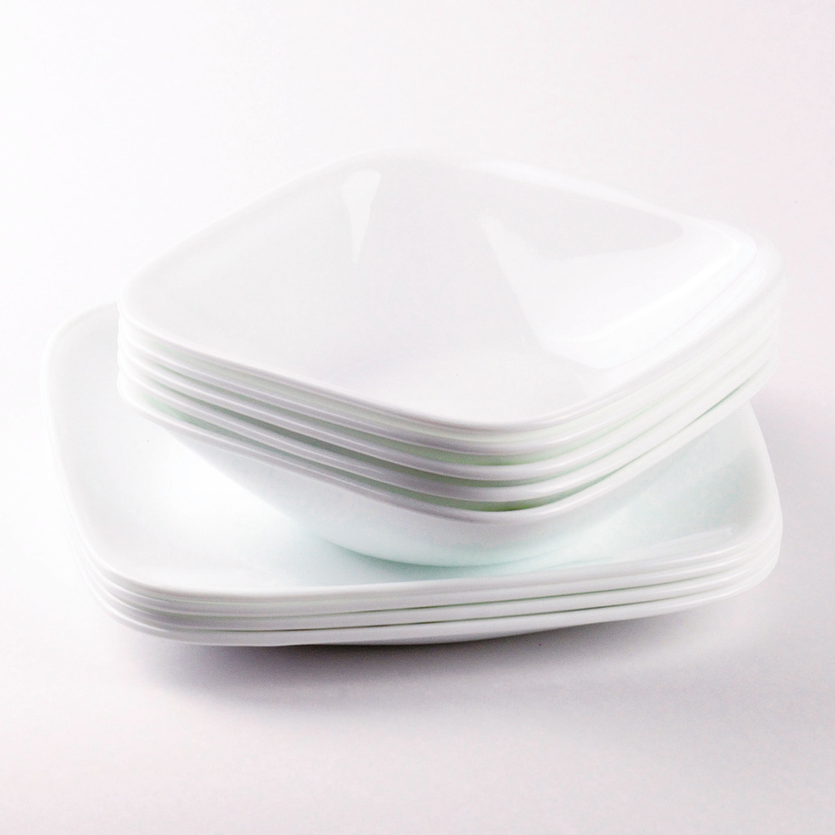 パール金属 プレート 26.5cm CORELLE コレール スクエア 角皿