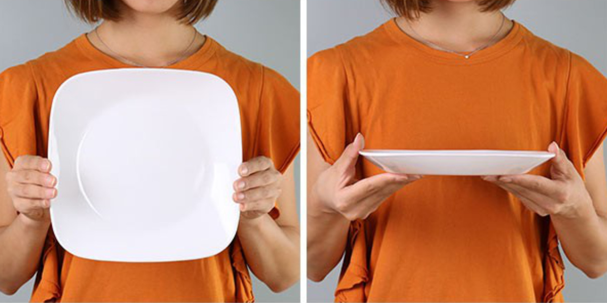 パール金属 プレート 23cm コレール CORELLE スクエア 白 食器 皿 角皿