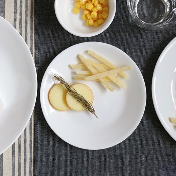 パール金属 プレート 17cm CORELLE コレール ウインターフロスト 強化