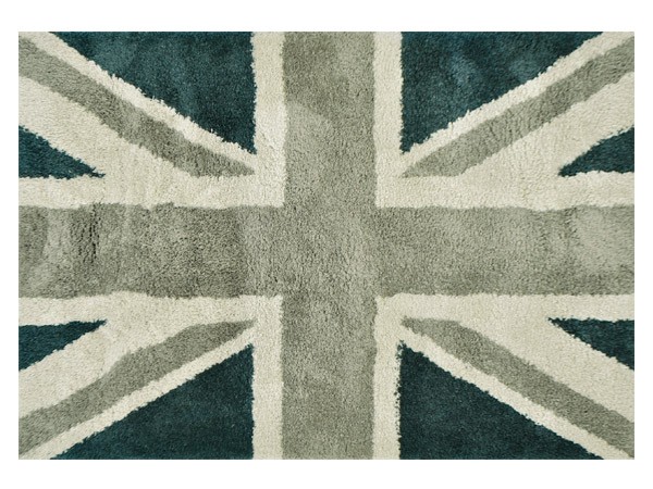 ラグ シャギーラグ ビクター 140×200cm （ ラグマット イギリス