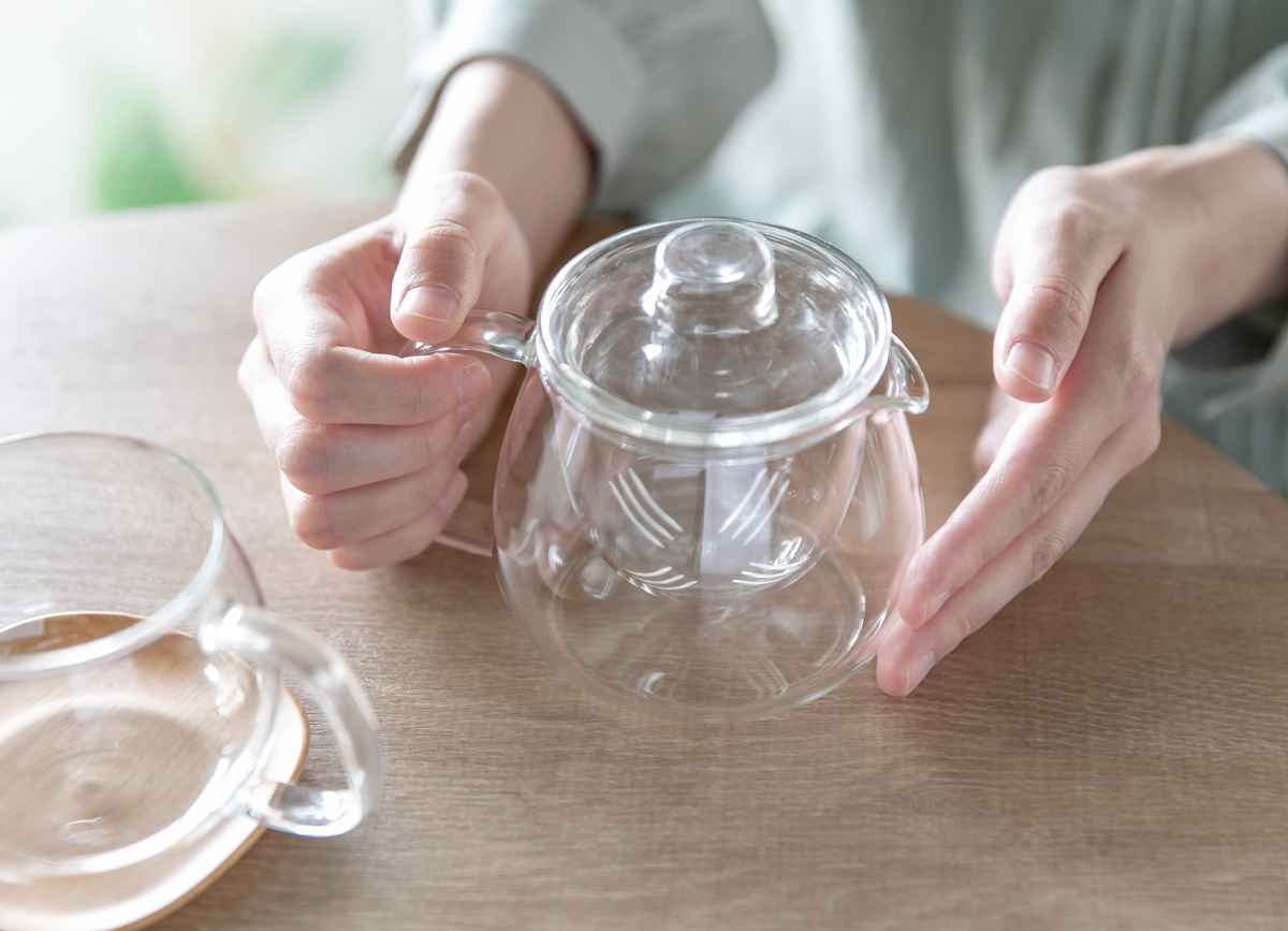 楽天市場】バラの花 ガラスティーポット 小 260ml ミニサイズ