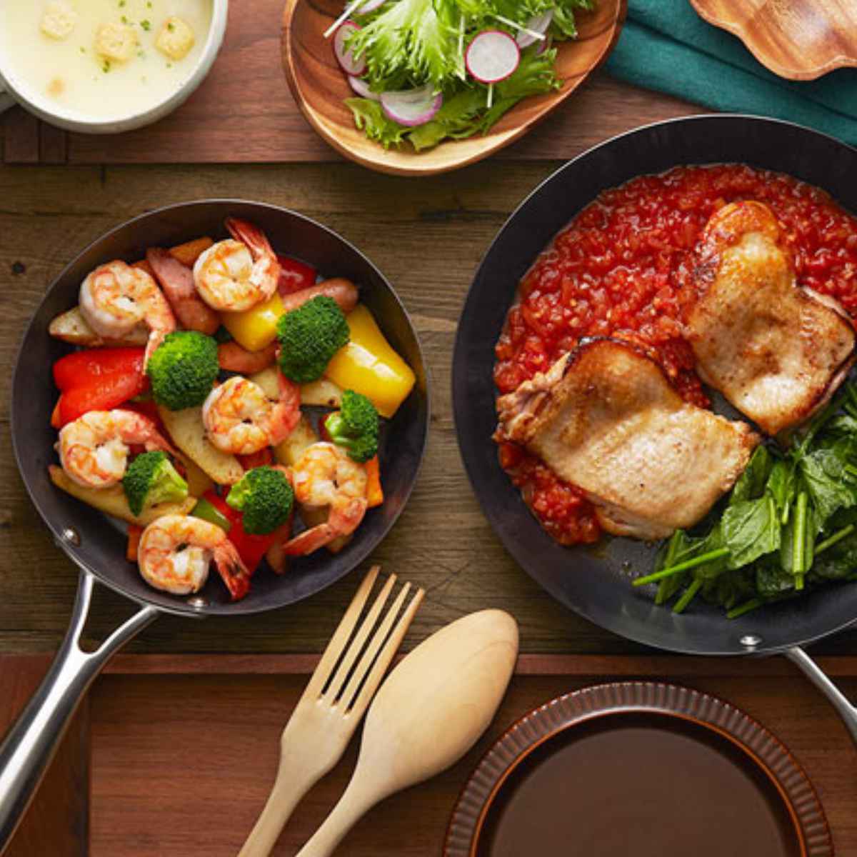 Vita Craft（ビタクラフト） 深型フライパン 28cm IH対応 鉄製