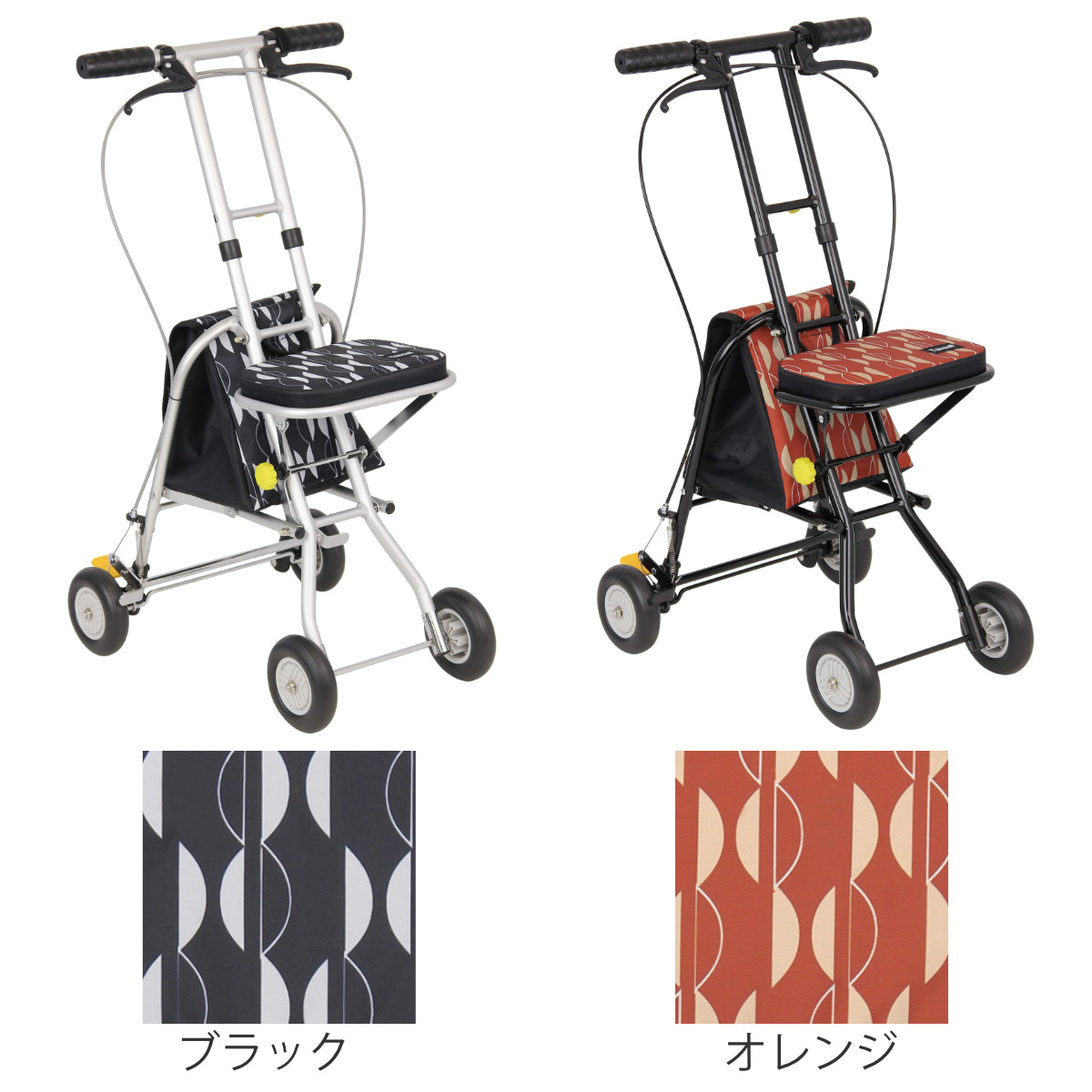 幸和製作所 シルバーカー コンパクトタイプ プチカ2 座れる （ カート