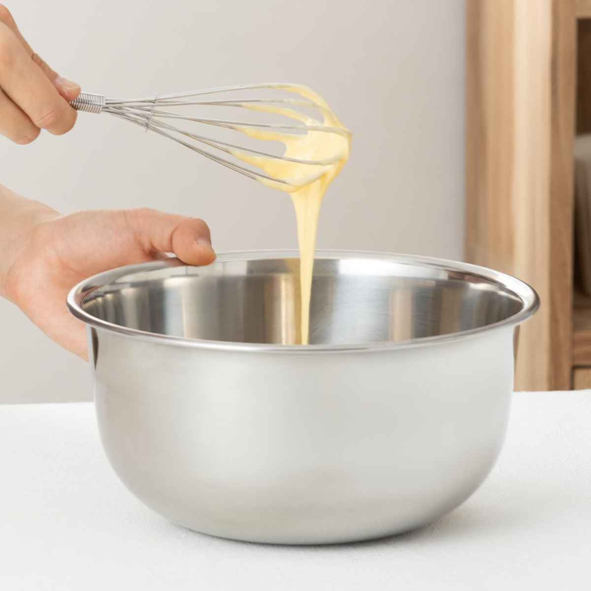 Kai House SELECT ケーキボール 21cmステンレス製 貝印 （ 泡立て