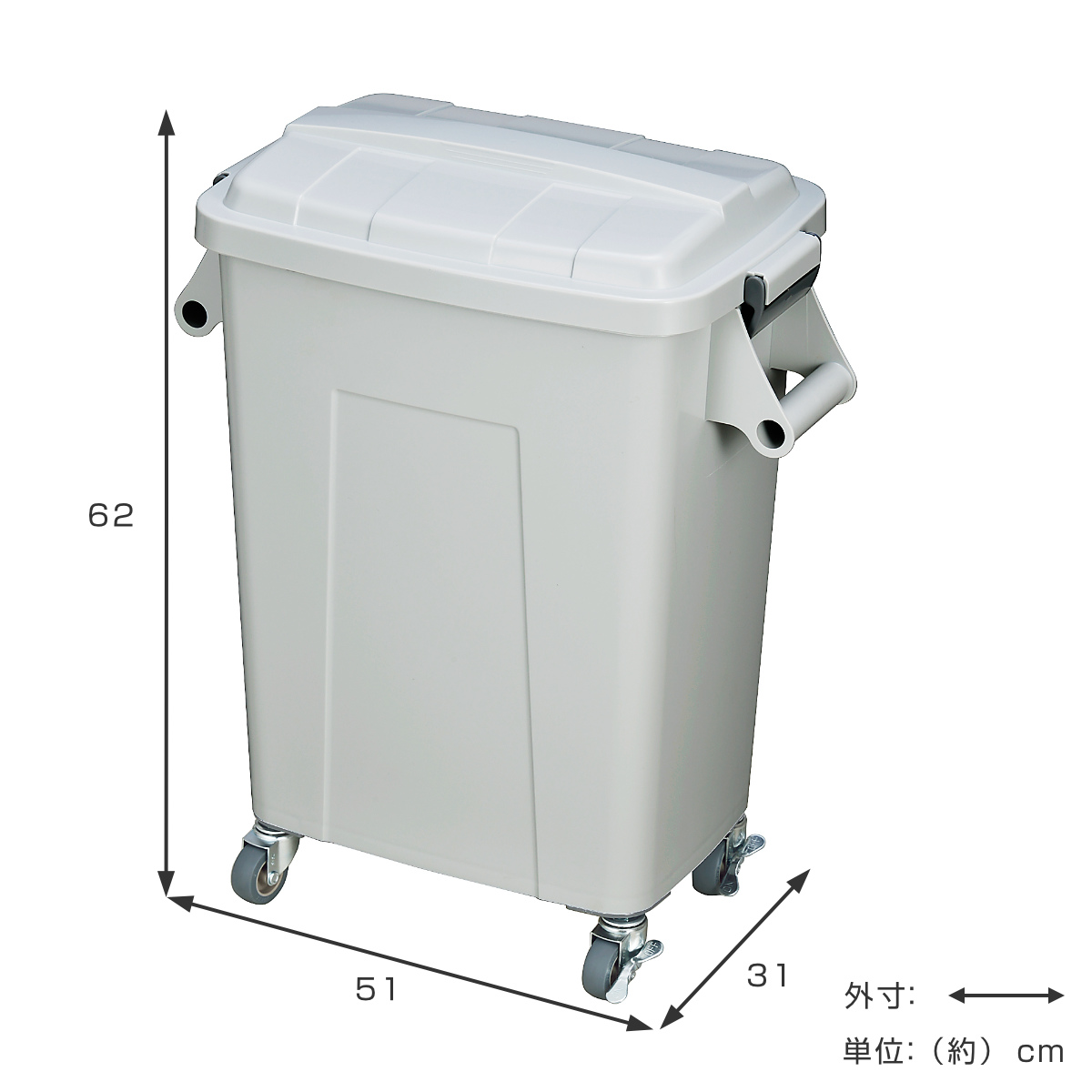 ゴミ箱 業務用 45L 厨房ダストペール （ ごみ箱 ダストボックス 厨房